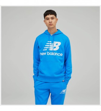 New Balance Sweat-shirt MT03558 bleu 