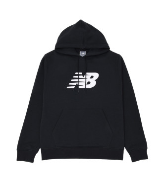 New Balance Sweatshirt Sport Core Borstad svart