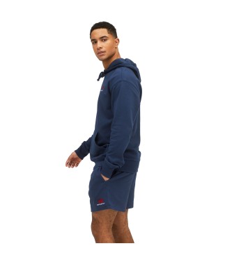 New Balance Sweater met capuchon van Franse badstof Uni-sentials marine