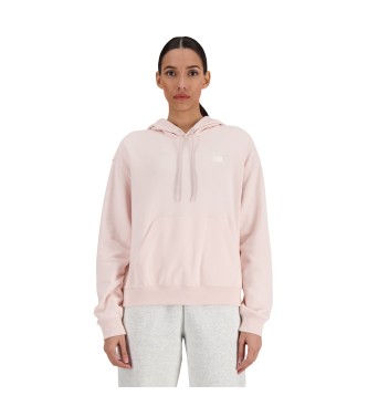 New Balance Sudadera con capucha Sport Essentials rosa
