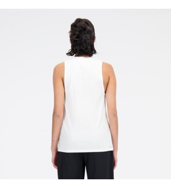 New Balance T-shirt Heathertech blanc