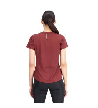 New Balance Accelerate T-shirt rdbrun