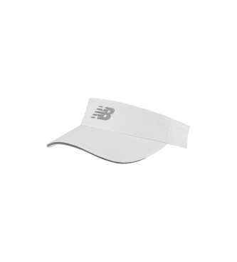 New Balance White performance visor