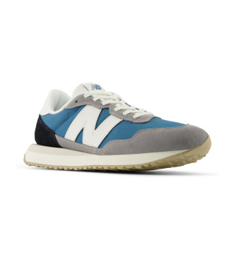 New Balance Trenerzy 237 szary, niebieski