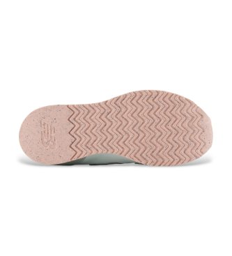New Balance Superge 323 Bungee Lace z zaponko na vrhu v srebrni barvi