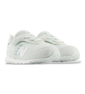 New Balance Tênis 515 Hook & New-B Loop verde menta