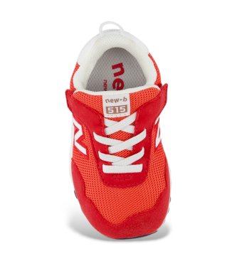 New Balance Red 515 hook and loop sneakers