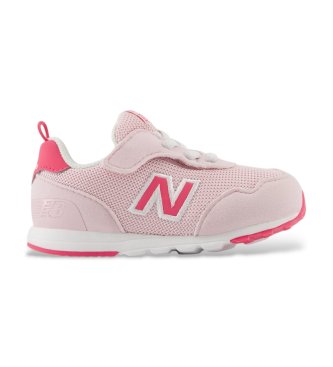 New Balance Pink 515 Hook and Loop Sneakers