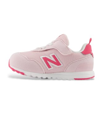 New Balance Pink 515 Hook and Loop Sneakers