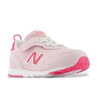 New Balance Pink 515 Hook and Loop Sneakers