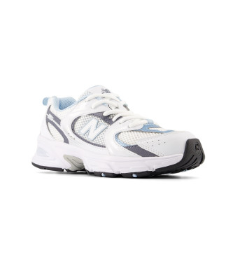 New Balance Chaussures 530 blanches, bleues
