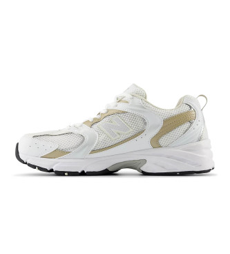 New Balance Chaussures 530 blanc, or