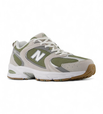 New Balance Scarpe da ginnastica 530 bianche, verdi