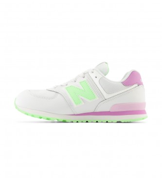 New Balance Baskets 574 blanches, multicolores