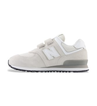 New Balance Ténis 574 Hook & Loop cinzentos