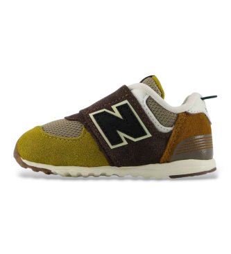 New Balance Ténis 574 Infantboys castanho