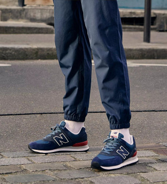 New Balance Turnschuhe 574 navy