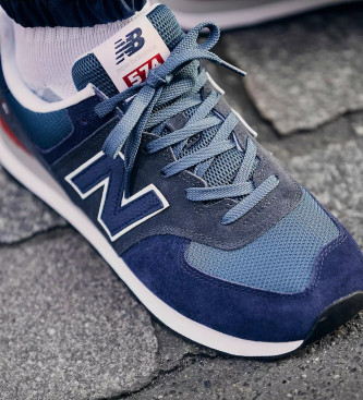 New Balance Turnschuhe 574 navy