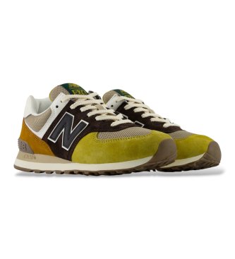 New Balance Baskets 574 marron