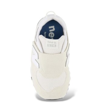 New Balance Ténis 574 NEW-B Hook & Loop brancos