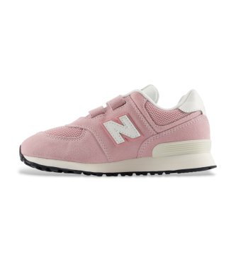 New Balance Tênis 574 rosa