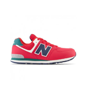 New Balance Shoes 574 red