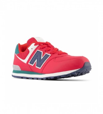 New Balance Shoes 574 red