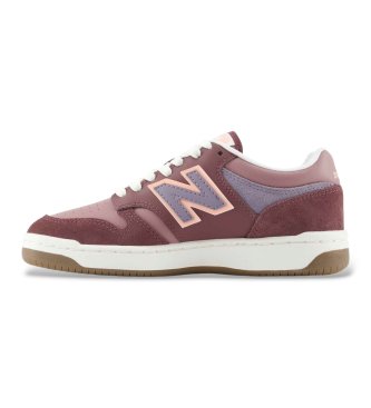 New Balance Burgundy B480 Lace sneakers