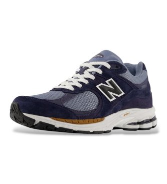 New Balance Zapatillas de piel 2002R azul marino