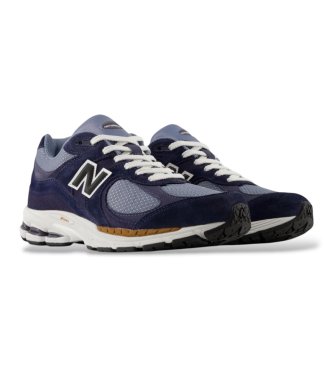 New Balance Zapatillas de piel 2002R azul marino