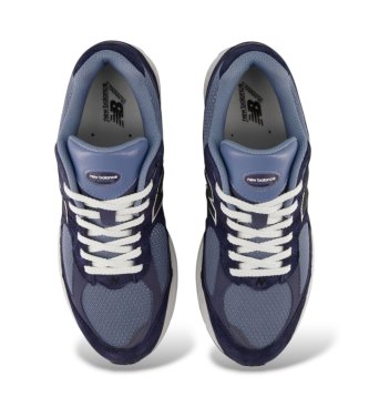 New Balance Zapatillas de piel 2002R azul marino
