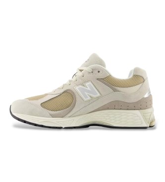 New Balance Zapatillas de piel 2002R beige