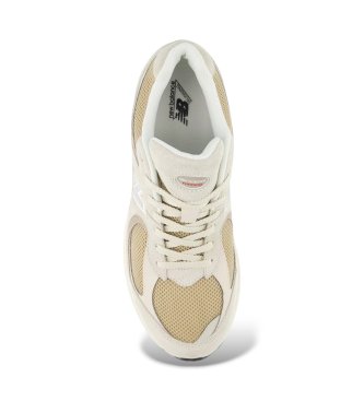 New Balance Zapatillas de piel 2002R beige