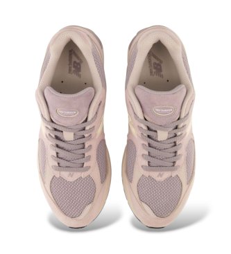 New Balance Baskets en cuir 2002R rose