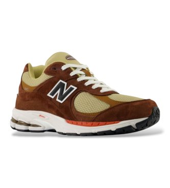 New Balance Zapatillas de piel 2002R marrón