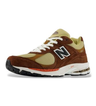 New Balance Zapatillas de piel 2002R marrón
