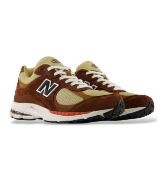 New Balance Zapatillas de piel 2002R marrón