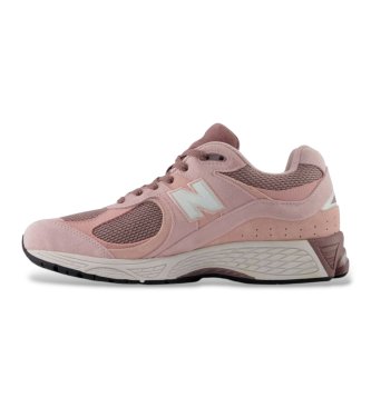 New Balance Baskets en cuir 2002R rose