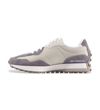 New Balance Leder Turnschuhe 327 beige