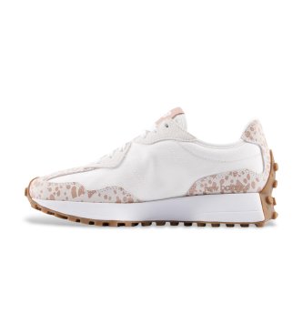 New Balance Zapatillas de piel 327 beige