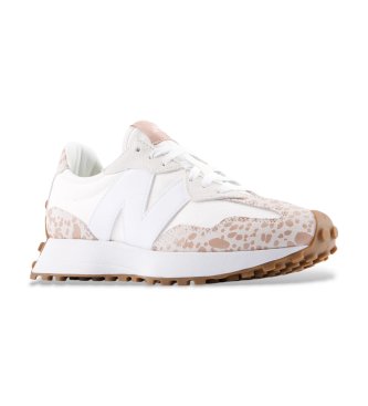New Balance Zapatillas de piel 327 beige