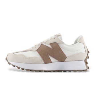 New Balance Zapatillas de piel 327 beige