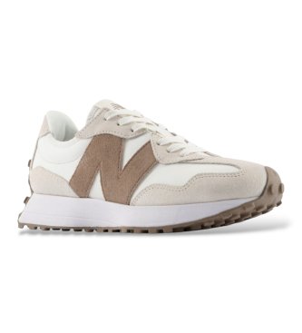 New Balance Zapatillas de piel 327 beige