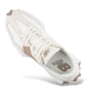New Balance Zapatillas de piel 327 beige