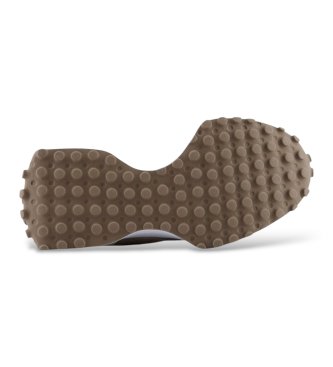 New Balance Zapatillas de piel 327 beige