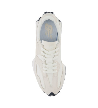 New Balance Sneaker 327 in pelle beige
