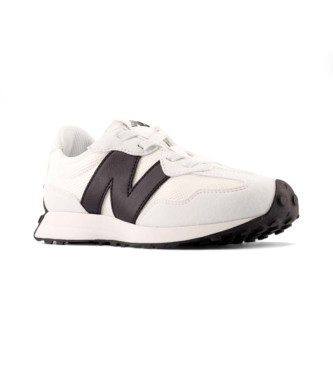 New Balance 327 Scarpe da ginnastica bianche in pizzo elastico