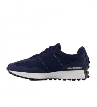 New Balance Sneaker 327 in pelle blu navy