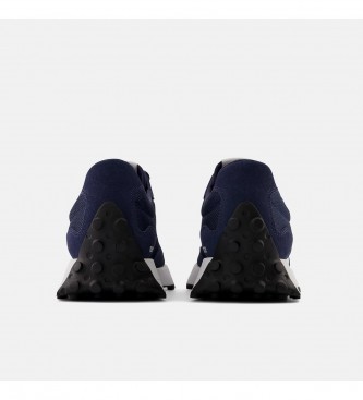 New Balance Sneaker 327 in pelle blu navy