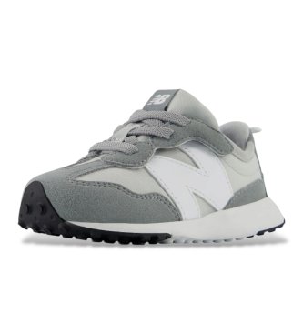 New Balance Sapatilhas de pele 327 New-B Hook & Loop cinzentas